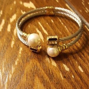 🆕️ Pearl Double Strand Cable Bracelet
